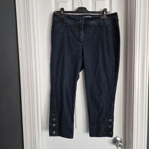 🌸B2G1 FREE🌸Charter Club Dark Blue Denim Petite Jeans